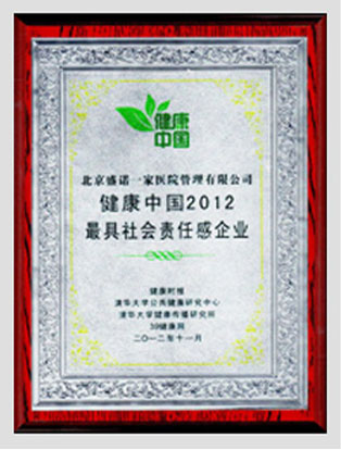 2012年蕞具社会感企业