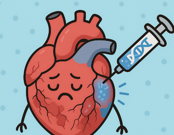 心梗发作、心脏纤维化导致的心脏损伤,还能“修复”吗?美国基因疗法带来新希望!